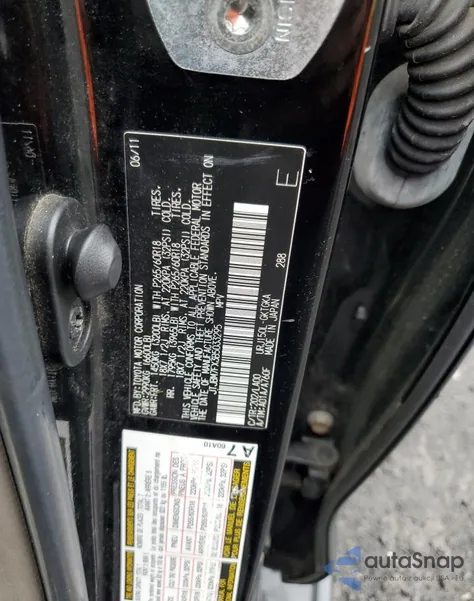 2011 Lexus Gx 460 from USA, damaged, VIN JTJBM7FX3B5033295